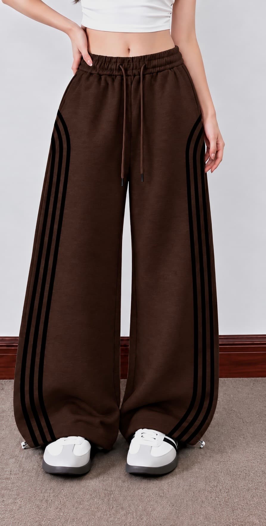 PANTALON BAGGY WIDE LEG 3 Bande